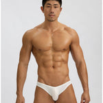 Sexy V-shape Low-rise Threaded Bikini For Men