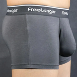 FreeLonger Men's Comfy Separate Support Pouch Trunks