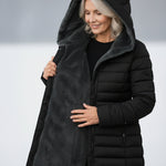 Fleece Lined Puffer Coat