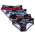 3 Pack Low Rise Camouflage Ball Support Underwear