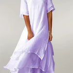 Hattie | Elegant Cotton Long Dress