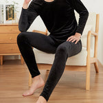 Double Heavyweight Fleece Thermal Underwear Set