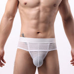 2 Pack Men's Lace Breathable Briefs