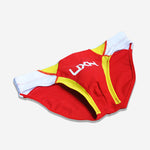Men's Contrast Color Retro Mesh Bikini Briefs