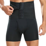 Men's Tummy Control Boxer Briefs with Open Fly