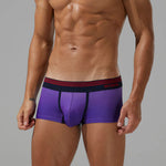 Men’s Spliced Lines Trunks in Ombre