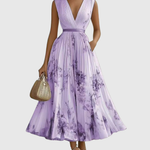 Fern | Elegant Pleated Maxi Dress