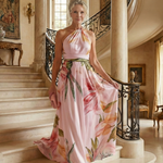 Amelia | Light Floral Maxi Dress