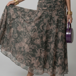Ava | Off-Shoulder Flow Midi Dress