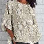 Kitty | Vintage Floral Relaxed Blouse