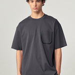 Men's Minimalist U-Shape Pocket Design T-Shirt