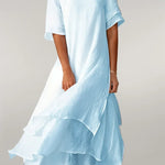 Hattie | Elegant Cotton Long Dress
