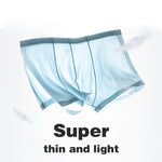 4 Pack Cooling Silk Bulge Pouch Men's Underwear