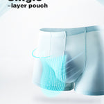 4 Pack Cooling Silk Bulge Pouch Men's Underwear