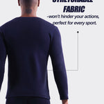 Men's Ultra Soft Thermal Underwear with Fleece Lined