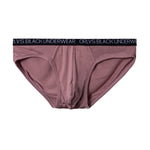 2 Pack Men's Trendy Seamless Waistband Ultra-Soft Fabric Stay-Put Fit Briefs
