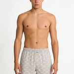 3 Pack Men's Breathable Cotton Stylish Prints Comfortable Home Shorts