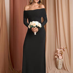 DARCIE™ - Off Shoulder Ruched Sequin Bodycon Evening Gown