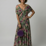 Elin | Off Shoulder Flow Midi Dress