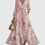 Fern | Elegant Pleated Maxi Dress