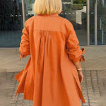 CÉLINA™ - Classy Long Shirt Jacket
