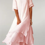 Hattie | Elegant Cotton Long Dress