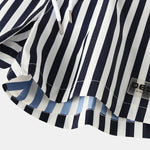Mens Quick Dry Striped Print Surf Board Short