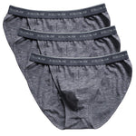3 Pack Men's Cotton Bikini Underwear