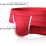4 Pack Breathable Modal U Convex Pouch Briefs