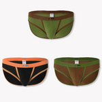 3 Pack Men's Separated Ball Pouch Briefs