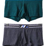 2 Pack Separated Pouch Comfy Mens Boxer Briefs