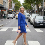Mia | Clean Layered Knee Length Dress