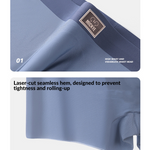 4 Pack Men's Seamless Antibacterial Boxers Briefs