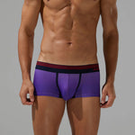 Men’s Spliced Lines Trunks in Ombre