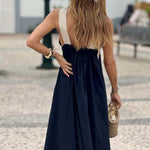 MILLEN™ - Cross Neck Elegance Dress