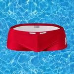 Sexy Men Drawstring Print Quick Dry Swim Trunks