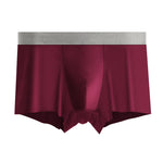 3 Pack Men's Solid Color Lightweight Comfortable Breathable Seamless Trunks