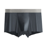 3 Pack Men's Solid Color Lightweight Comfortable Breathable Seamless Trunks