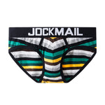 2 Pack Colorful Striped Men's Briefs