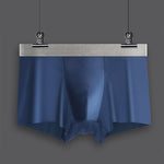 3 Pack Men's Solid Color Lightweight Comfortable Breathable Seamless Trunks