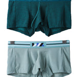 2 Pack Separated Pouch Comfy Mens Boxer Briefs