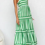 Rosalyn | Color Block Maxi Dress
