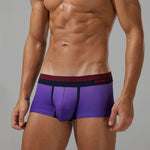 Men’s Spliced Lines Trunks in Ombre