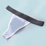 3 Pack Men's Contoured Pouch Ice Silk Thong