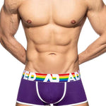 2 Pack Men’s Large Pouch Rainbow Trunks