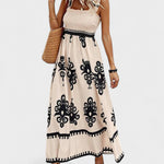 Avery | Maxi Dress with Smocked Bodice
