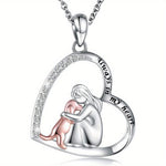 Eternal Embrace Zirconia Necklace
