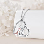 Eternal Embrace Zirconia Necklace