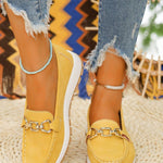 Dana | Flat Buckle Loafers