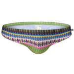 Mens Swimwear Printed Summer Swim Briefs